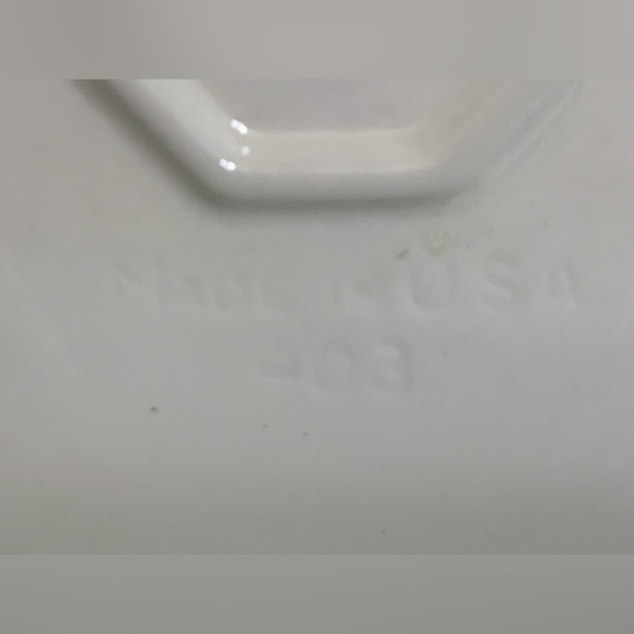 VINTAGE DESIGNCRAFT SPONGEWARE ROOSTER PLATTER #403 MADE IN USA - Picture 5 of 6